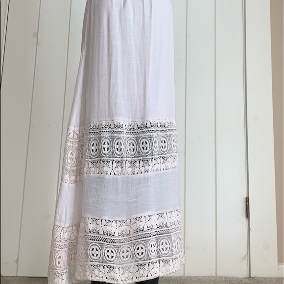 Women’s boho strapless maxi dress - Picture 3 of 6